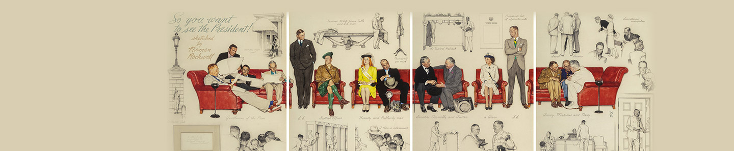 Norman Rockwell So You Want to See the President!, 1943