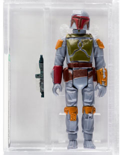 Star Wars - Boba Fett Loose Action Figure/ HK Engineering Pilot (Kenner, 1979) AFA 85 NM+. 