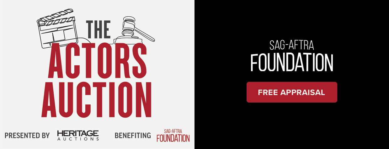 Heritage Auctions partners with the SAG-AFTRA Foundation for a free appraisal event