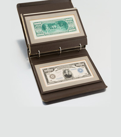 Series 1914-1918 $5, $10, $20, $50, $100, $500, $1000, $5000, $10,000 Federal Reserve Note Face