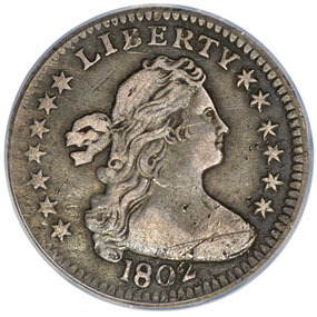 1802 Half DimeVG8 PCGS