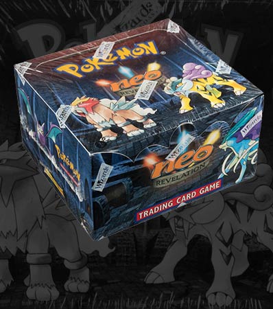 Pokémon First Edition Neo Revelation Set Sealed Booster Box (Wizards of the Coast, 2001)
