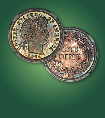 1894-S 10C Branch Mint PR66 PCGS