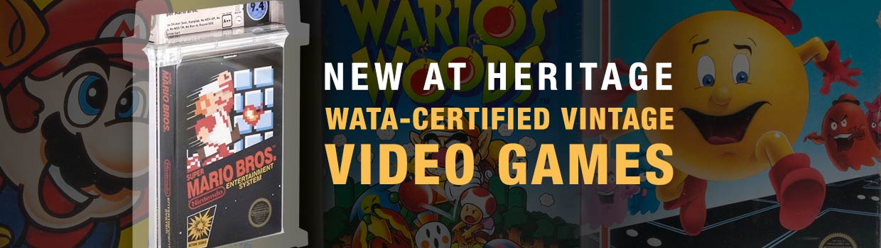 Vintage video games