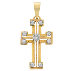 Diamond, Gold Pendant 