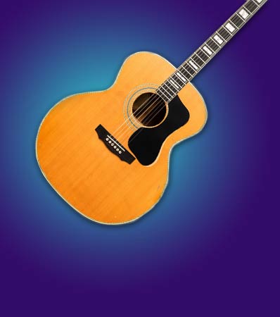 1974 Guild F-50R Natural Acoustic Guitar, Serial #102779.