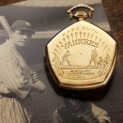 1923 New York Yankees World Championship Watch Presented to Babe Ruth