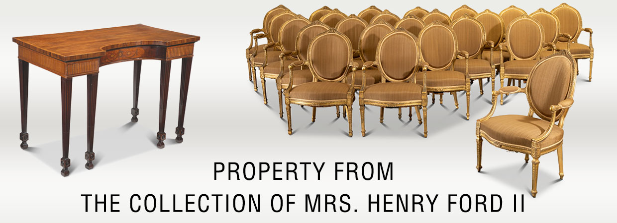 Property from the Collection of Mrs. Henry Ford II  