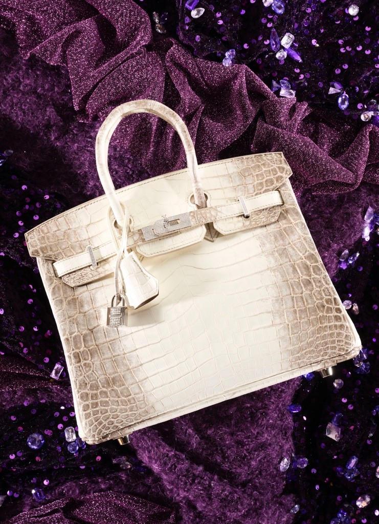 Himalayan crocodile birkin with white gold detailing deals