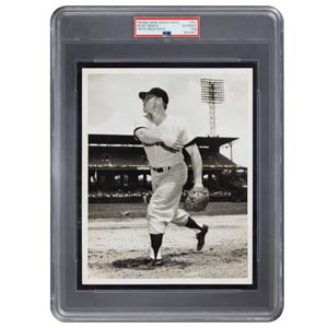 1956 Mickey Mantle Original News Photograph, PSA/DNA Type 1