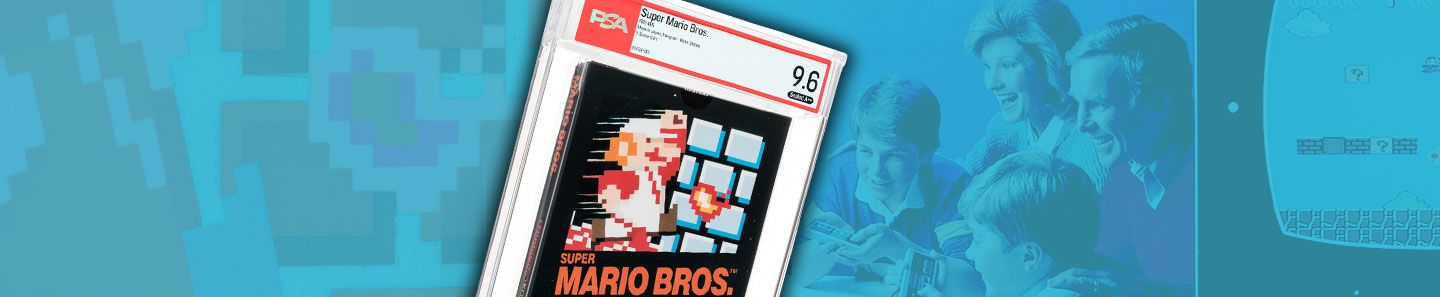 Finest Known Gloss Sticker Copy Super Mario Bros. - PSA 9.6 A++ Sealed
