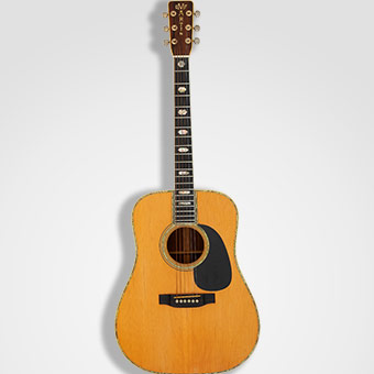 Graham Nash Martin D-45 Acoustic Guitar, Serial # 249131 Used at Woodstock (1969). 