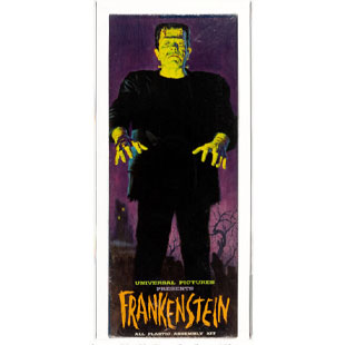 Frankenstein (423-98) Model Kit AFA 85+ ** POP 2, Highest Grade ** (Aurora, 1962).  