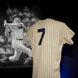 1960 Mickey Mantle Game Worn & Signed New York Yankees Jersey, MEARS/Grob A9.5 -- Multiple Photo Matches Including 1960 All-Star Game