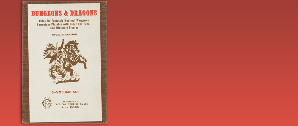 Dungeons & Dragons Original Edition Wood Grain Boxed Set