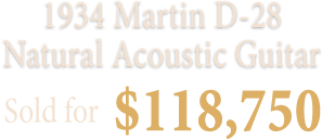 November 15 Vintage Guitars & Musical Instruments  Auction - Dallas #7227