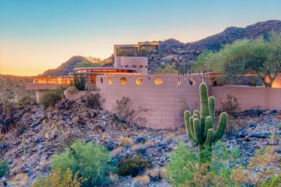 Frank Lloyd Wright - The Lykes House in Phoenix, AZ sold for $1,677,500