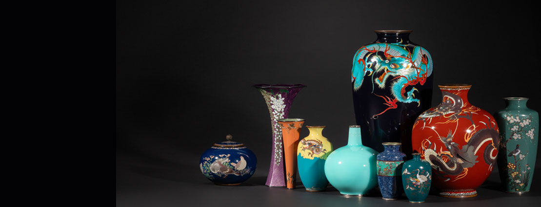 Seven Treasures: Japanese Cloisonné