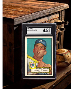 1952 Topps Mickey Mantle #311 SGC VG-EX+ 4.5