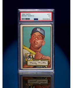 1952 Topps Mickey Mantle #311 PSA EX 5