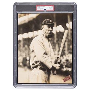 Circa 1910-12 Ty Cobb Original Photograph Used for 1914-15 Cracker Jack Card, PSA/DNA Type 1.