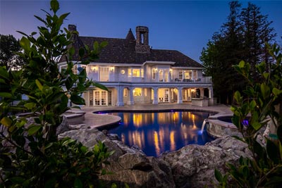 Striking Chateau with Mountain Views in Exclusive Gated Community, Chatsworth, CA Sold for $2,200,000