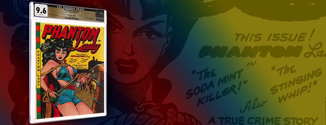 Phantom Lady #17 The Promise Collection Pedigree (Fox Features Syndicate, 1948) CGC NM+ 9.6 Pink pages. 