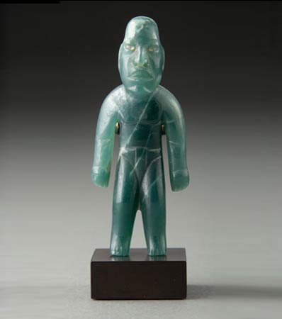 An Exquisite Olmec Standing Figure 