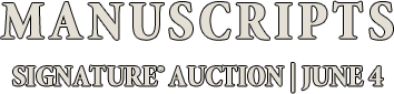 Historical Manuscripts & Documents | Heritage Auctions