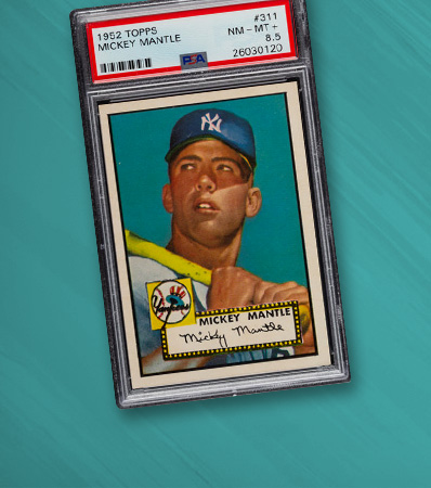 1952 Topps Mickey Mantle #311 PSA NM-MT+ 8.5