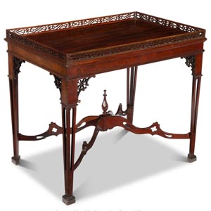 A George III Mahogany Table, 19th century 