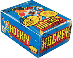1980 O-Pee-Chee Hockey Wax Box with 48 Unopened Packs
