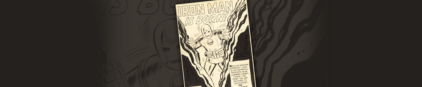 Don Heck Tales of Suspense #39 Iron Man First Appearance Splash Page 1 Original Art (Marvel, 1963)