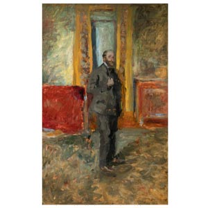  Édouard Vuillard (French, 1868-1940) Full-length self-portrait, circa 1900