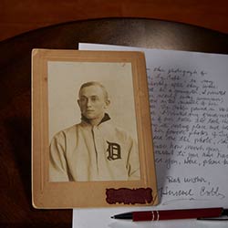 1907 Ty Cobb Original Studio Cabinet Photograph by Carl Horner, PSA/DNA Type 1 -- Cobb's Personal Example