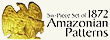 Six-Piece Set of 1872 Amazonian Patterns