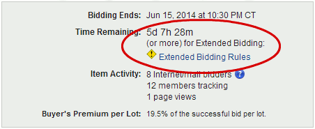 Bidding Tutorial Screenshot 5