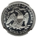 1875 Quarter Dollar, Judd-1417, Pollock-1560, R.8, PR63 Ultra Cameo NGC