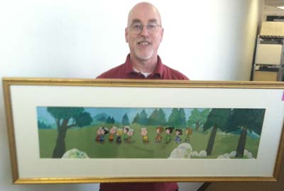 'Peanuts' 'It Was a Short Summer, Charlie Brown' Pan Production Cel Set-Up (Bill Melendez, 1969)