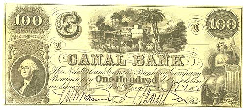 Canal Bank $100 - Obverse