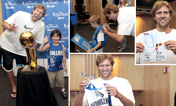 Meet Dirk Nowitzki!