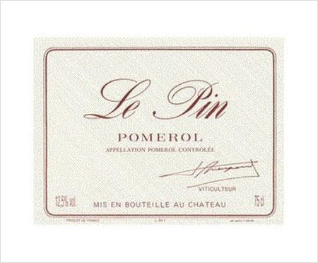 Chateau Le Pin One of the world's most expensive red wines is Château Le Pin, and it comes from Bordeaux's Pomerol appellation in the Catusseau hamlet of Gironde. Le Pin's name came from the one lone pine tree located on the land. The winery...
